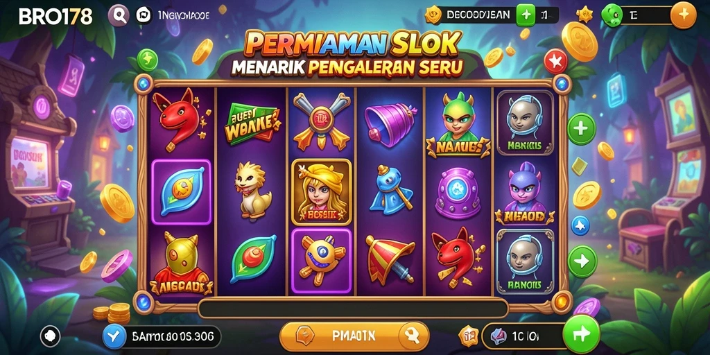 Tampilan screenshot utama BRO178 menunjukkan fitur gameplay yang menarik dan seru.