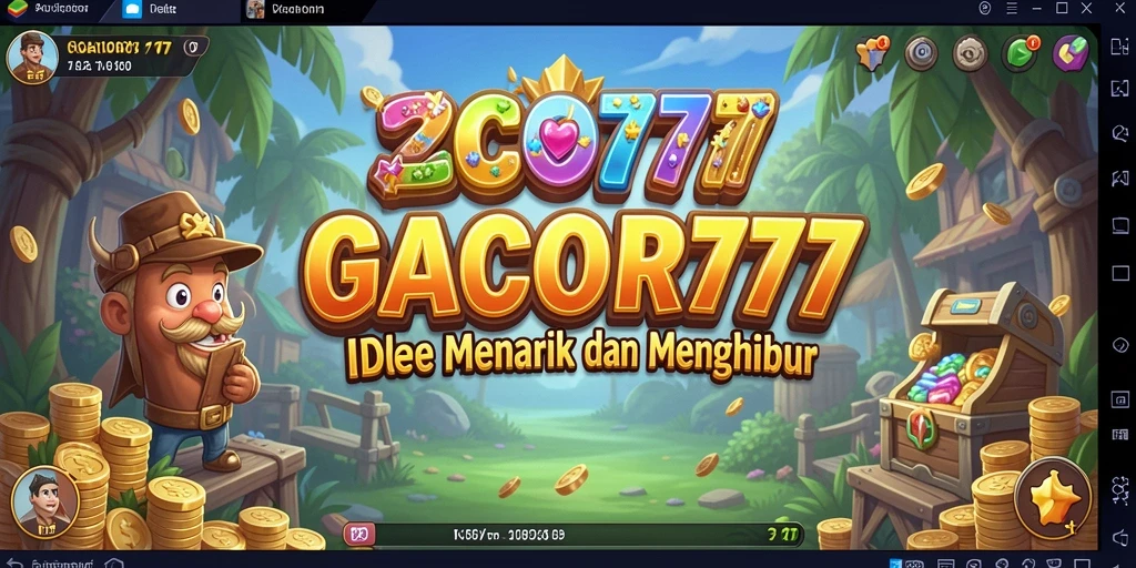 Screenshot gameplay GACOR777 menampilkan karakter dan level menarik.