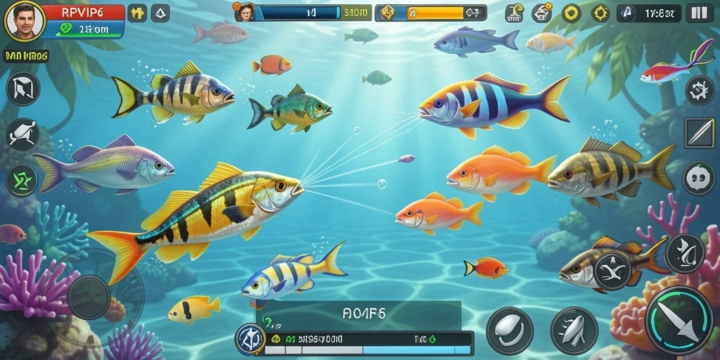 Gameplay seru dan grafis menakjubkan Tembak Ikan RPVIP6.